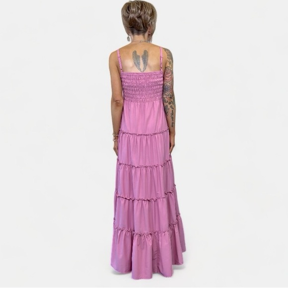 Smocked top ruffled dress, brand new never worn. - Picture 2 of 3